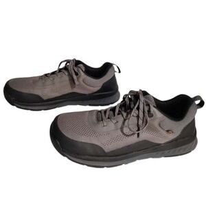 Bogs Mens Slate Knit Lo CT EH Work Shoes Sz 11.5 Grey Waterproof Slip Resistant